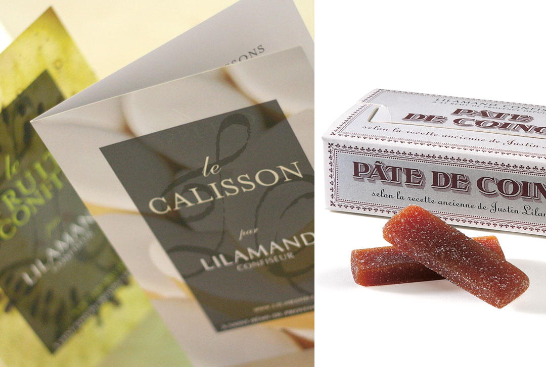 Lilamand-confiseur-packaging-flyer-la-bonne-etoile-agence-communication-avignon-maussane-les-alpilles