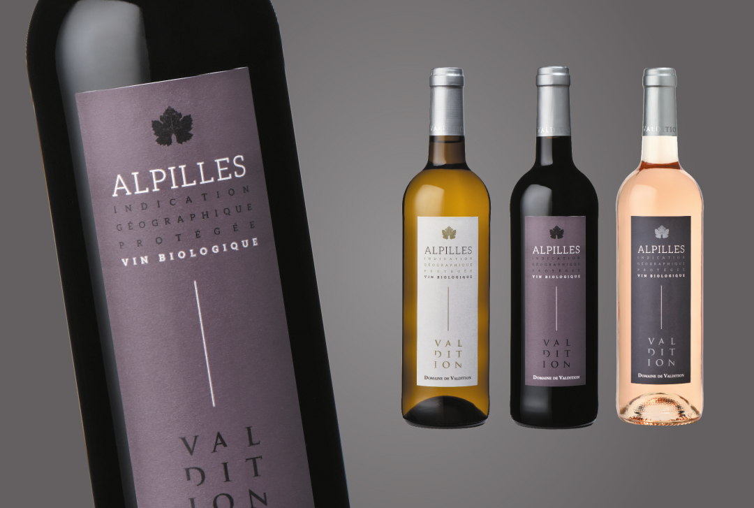 Valdition-gamme-alpilles-etiquette-creation-la-bonne-etoile-agence-communication-avignon